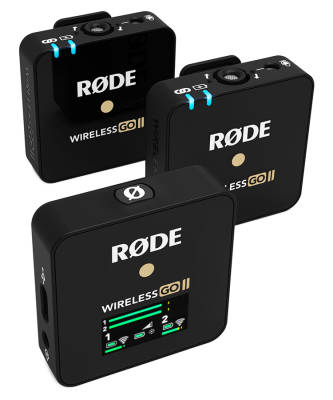 RODE - Wireless GO II Dual Wireless Microphone System