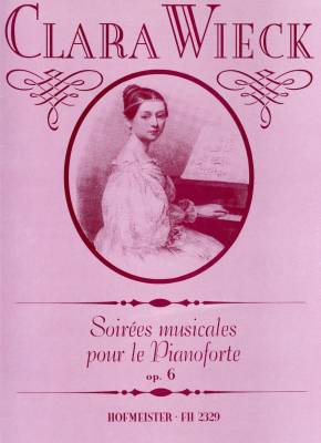 Soirees musicales, op.6 - Wieck - Piano - Book
