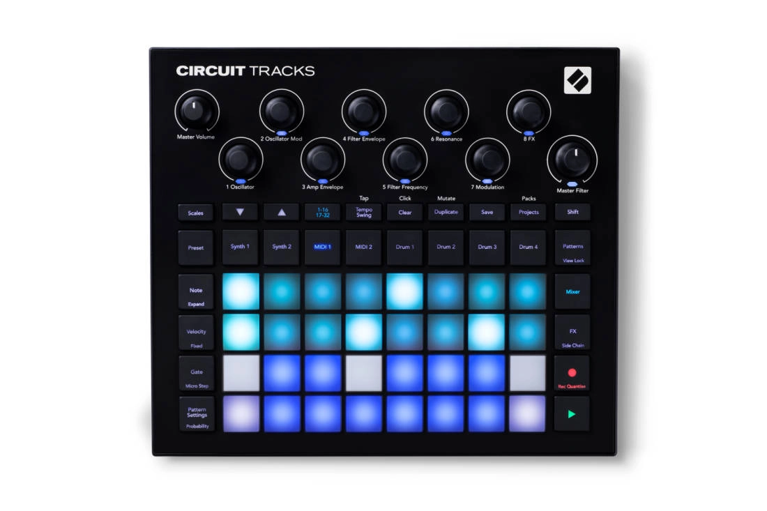 Circuit Tracks Standalone Pad Based Groove Box