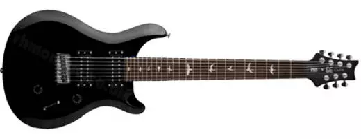 SE Custom 24 7-String Electric Guitar - Black