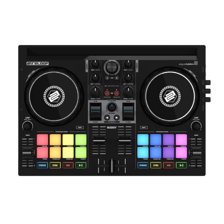 Buddy Compact 2-Deck DJ Controller