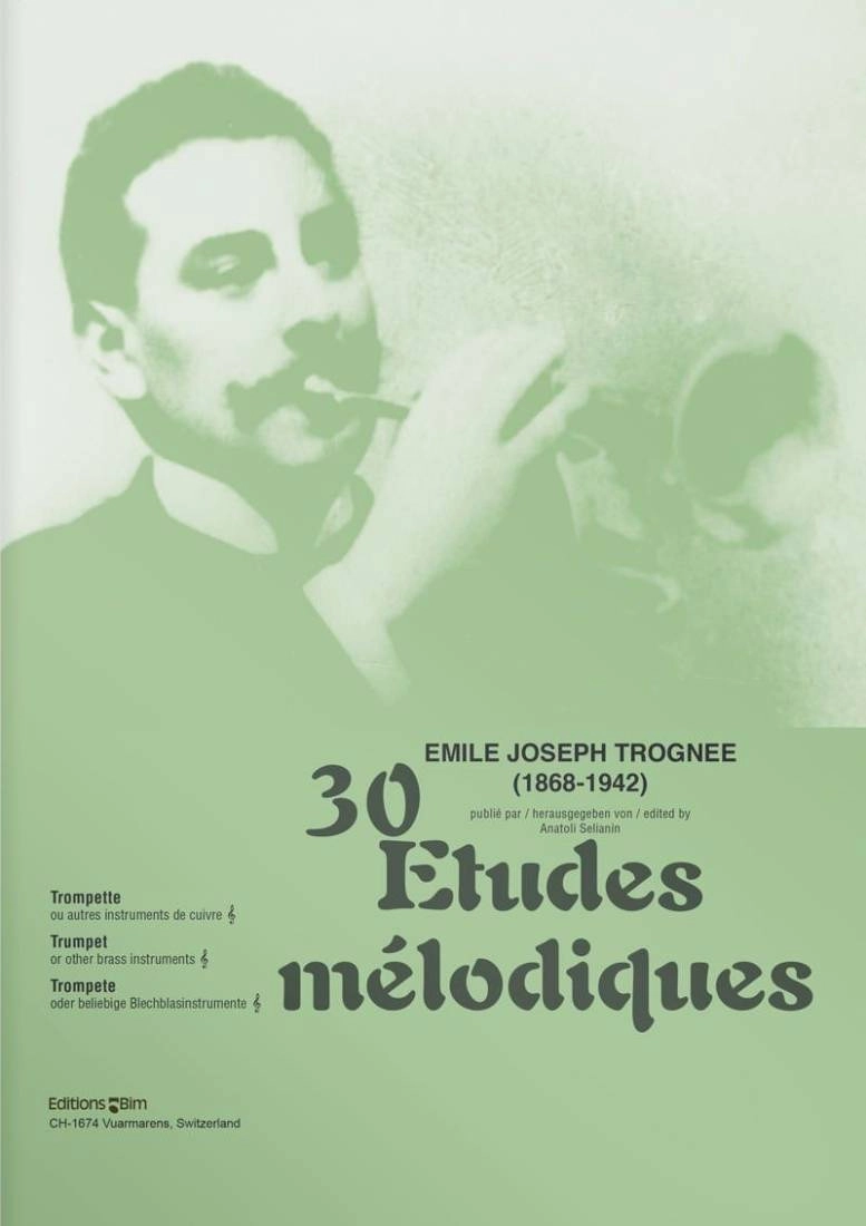 30 Etudes melodiques - Trognee/Selianin - Trumpet - Book