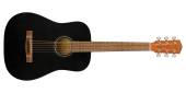 Fender - FA-15 3/4 Steel String Guitar with Gigbag - Black