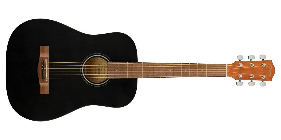FA-15 3/4 Steel String Guitar with Gigbag - Black
