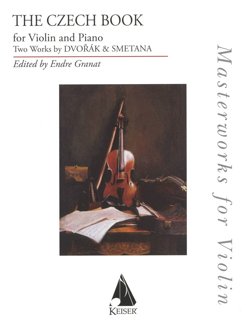The Czech Book: Two Works by Dvorak & Smetana - Granat - Violin/Piano - Book