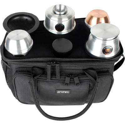 Protec - Trumpet Mute Bag with Modular Walls & Mute Holder, for 6 Mutes