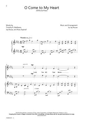 O Come to My Heart - Aspinall/Rouse - SATB