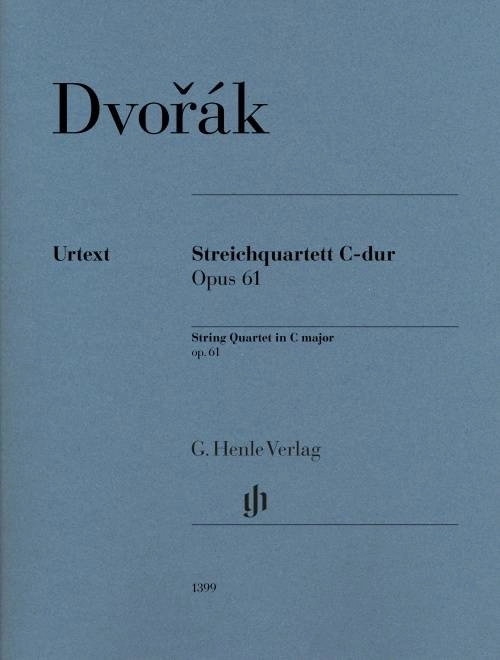 String Quartet in C Major, Op. 61 - Dvorak/Jost - String Quartet - Parts Set