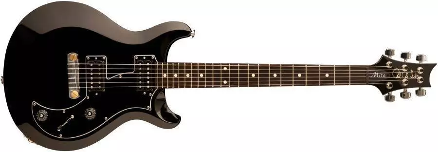 S2 Series Mira Electric Guitar (Dot Inlays) - Black
