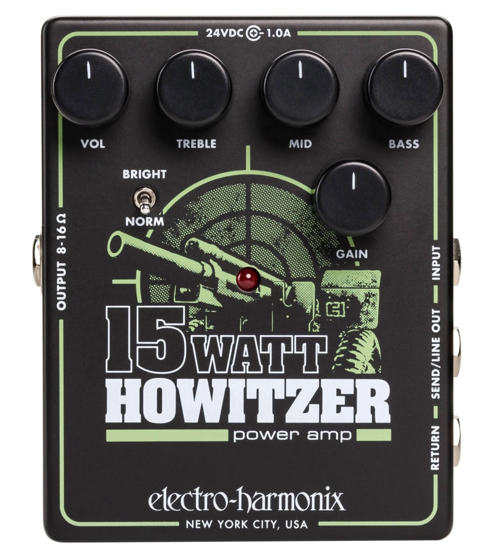 15Watt Howitzer Guitar Amp / Preamp Pedal