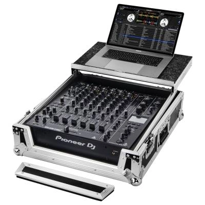 Odyssey - ATA Flight Case with Glide Laptop Platform for Pioneer DJM-V10