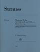 G. Henle Verlag - Romance in F Major - Strauss/Jost - Cello/Piano - Book