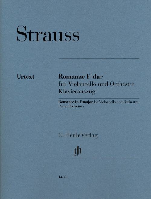 Romance in F Major - Strauss/Jost - Cello/Piano - Book