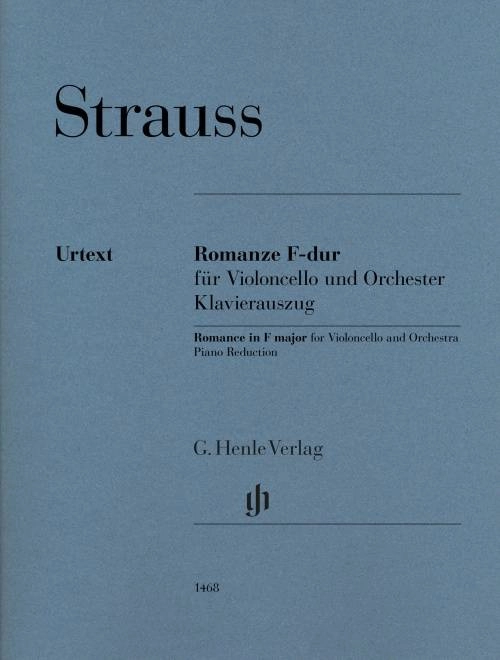 Romance in F Major - Strauss/Jost - Cello/Piano - Book