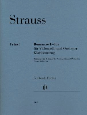G. Henle Verlag - Romance in F Major - Strauss/Jost - Cello/Piano - Book