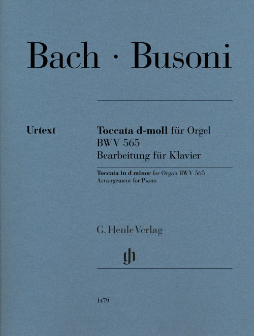 Toccata in D Minor for Organ, BWV 565 - Bach/Busoni - Piano - Book