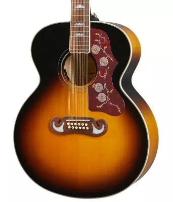 EJ200SE 12-string Electric-Acoustic Guitar - Vintage Sunburst