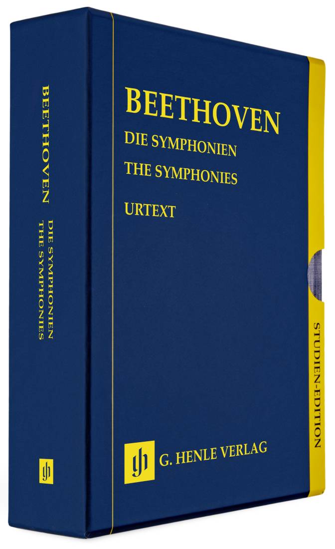 The Symphonies: 9 Volumes in a Slipcase - Beethoven - Study Score Set