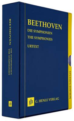 G. Henle Verlag - The Symphonies: 9 Volumes in a Slipcase - Beethoven - Study Score Set