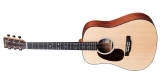 Martin Guitars - DJR-10E Dreadnought Junior Spruce\/Sapele Acoustic\/Electric Guitar with Gig Bag, Left Handed