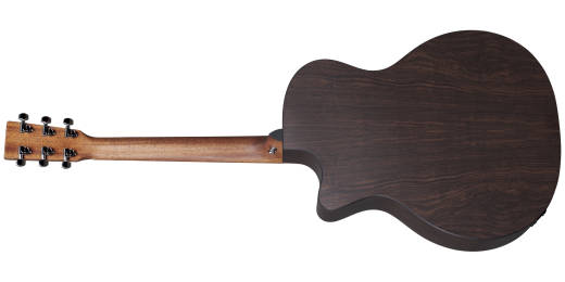 GPC-X2E Spruce/Rosewood HPL Guitar w/Gig Bag, Left Handed