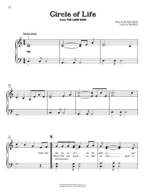 Disney Songs for Kids - Easy Piano - Book
