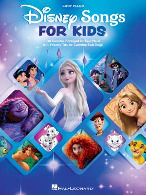 Hal Leonard - Disney Songs for Kids - Easy Piano - Book