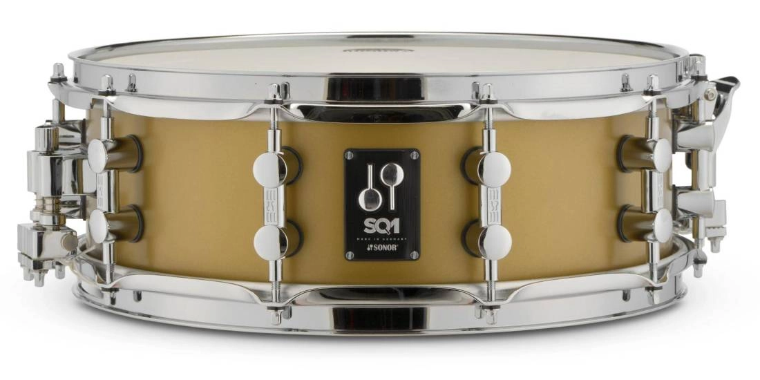 SQ1 5x14\'\' Snare Drum - Satin Gold Metallic