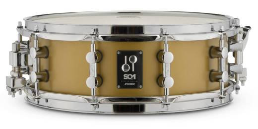 Sonor - SQ1 5x14 Snare Drum - Satin Gold Metallic