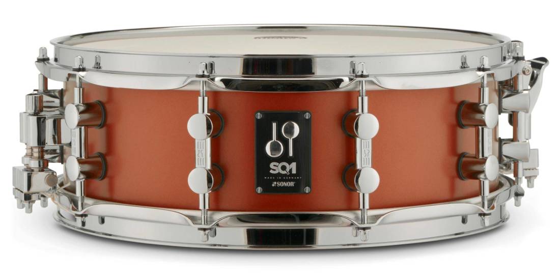 SQ1 5x14\'\' Snare Drum - Satin Copper Brown