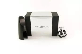Tenor Sax Ligature - Classic Silver - Medium