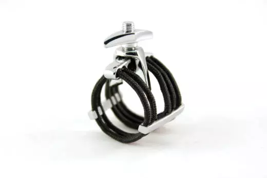 Tenor Sax Ligature - Classic Silver - Medium