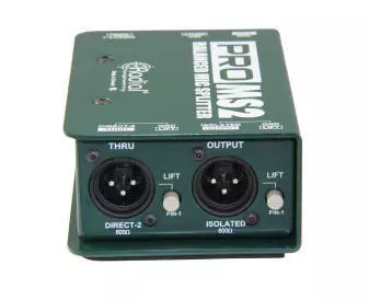 ProMS2 Mic Splitter, 1 In 2 Direct Outs