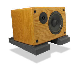 IsoWedge Speaker Pad Set Charcoal (4 Pack)