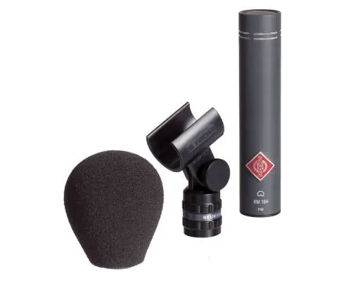 KM 184 mt Stereo Pair Small Diaphragm Cardioid Microphone, Black