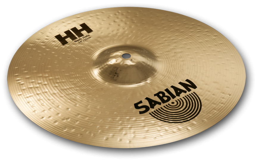 Hand Hammered Dark Hi Hats Cymbal - 14 Inch