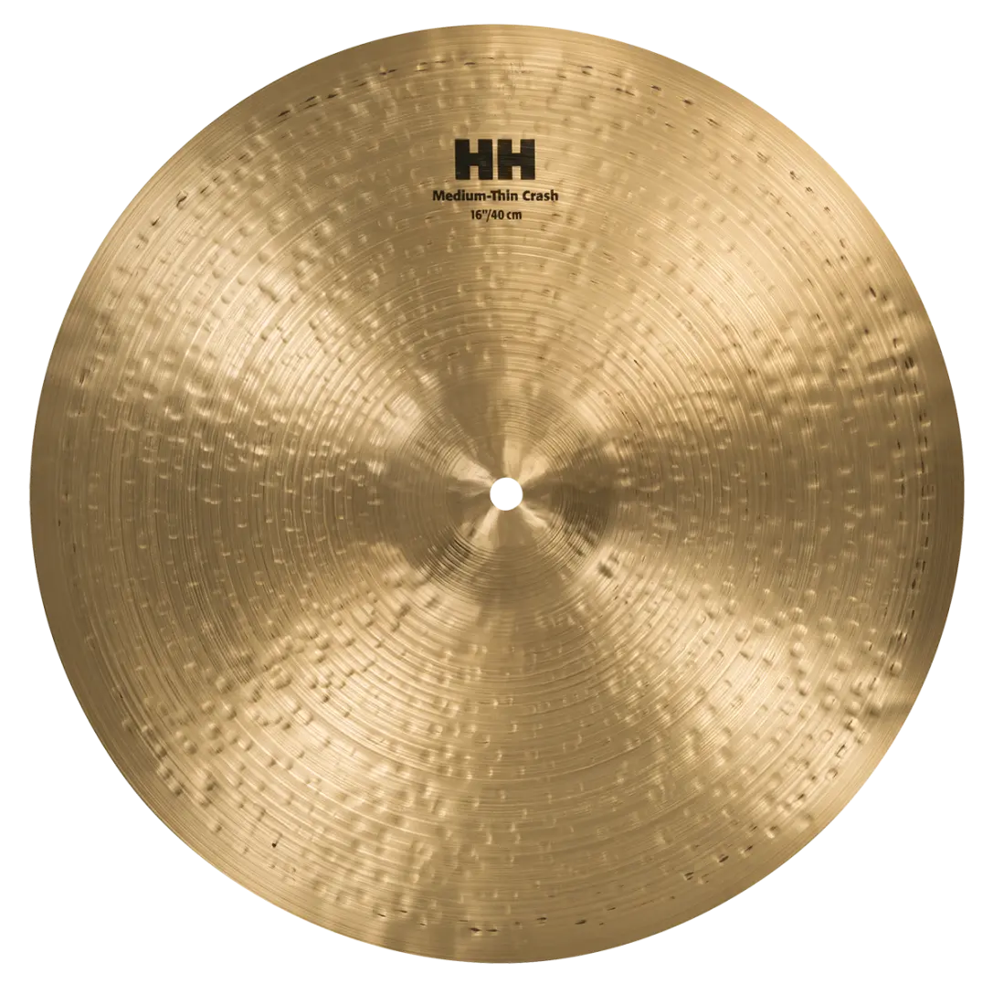 Hand Hammered Medium Thin Crash Cymbal - 16\'\'