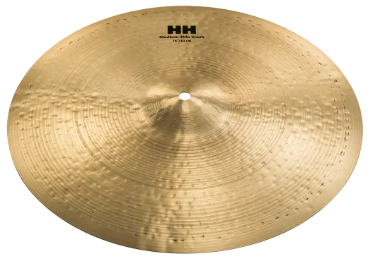 Hand Hammered Medium Thin Crash Cymbal - 16\'\'