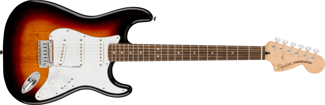 Affinity Series Stratocaster, Laurel Fingerboard - 3-Colour Sunburst