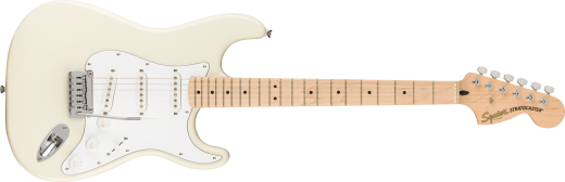 Squier - Affinity Series Stratocaster, Maple Fingerboard - Olympic White