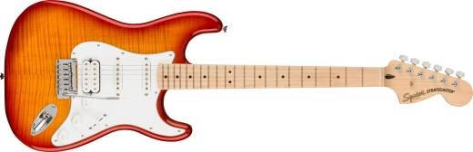 Squier - Affinity Series Stratocaster FMT HSS, Maple Fingerboard - Sienna Sunburst