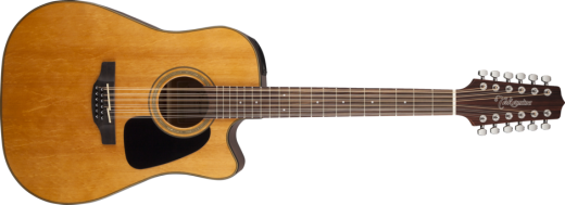 Takamine - Dreadnought Acoustic/Electric 12 String Cutaway - Natural Gloss