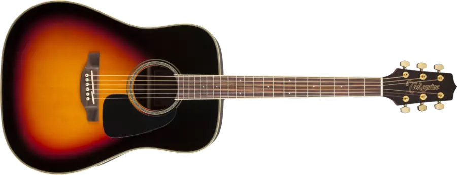 Dreadnought Acoustic Rosewood/Spruce Top - Brown Sunburst Gloss