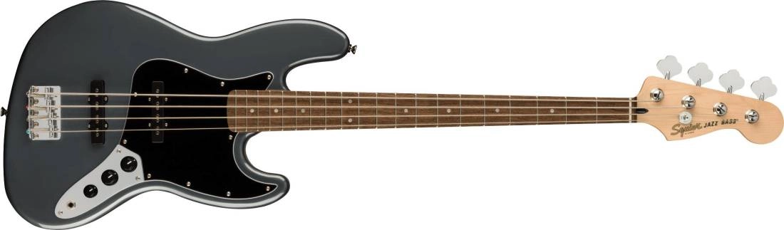 Affinity Series Jazz Bass, Laurel Fingerboard - Charcoal Frost Metallic