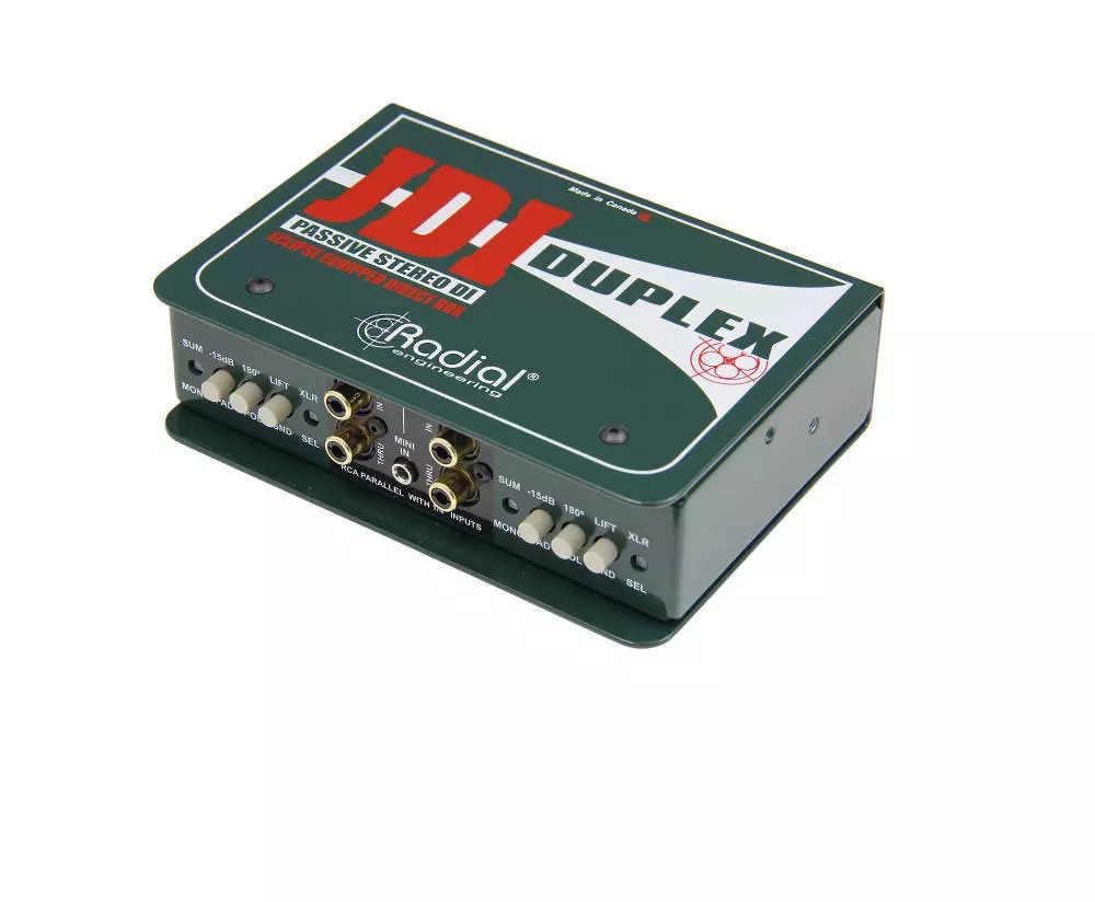 JDI Duplex Passive 2-Channel DI Box