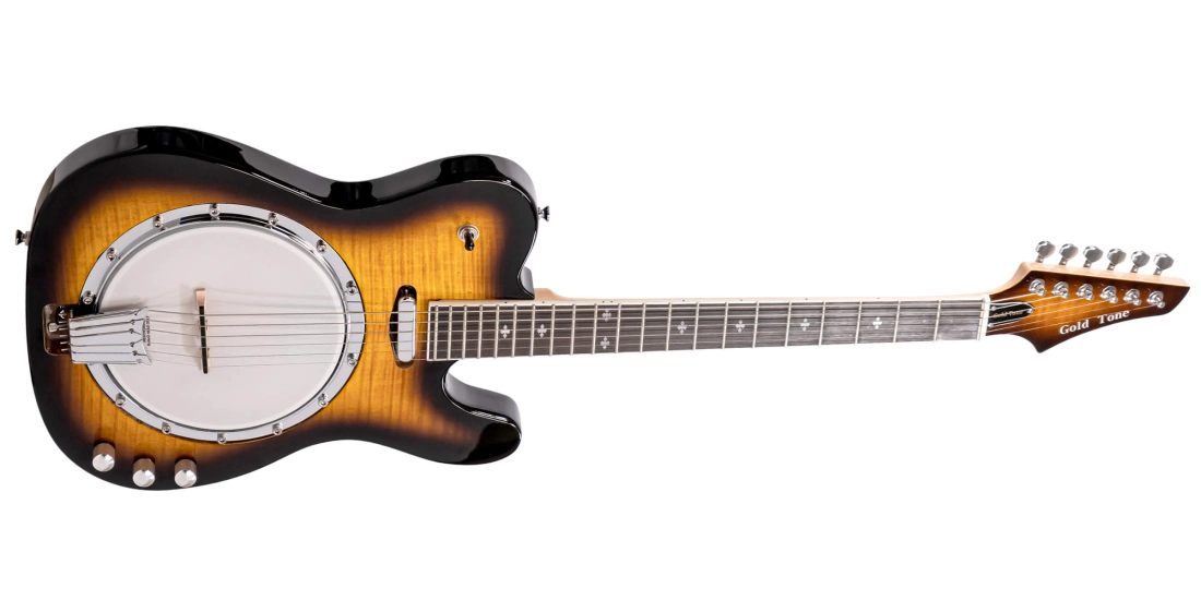 ES-Banjitar Electric 6 String Banjo T-body - Sunburst