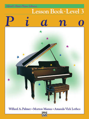 Alfred\'s Basic Piano Library: Lesson Book 3 - Palmer/Manus/Lethco - Piano - Book