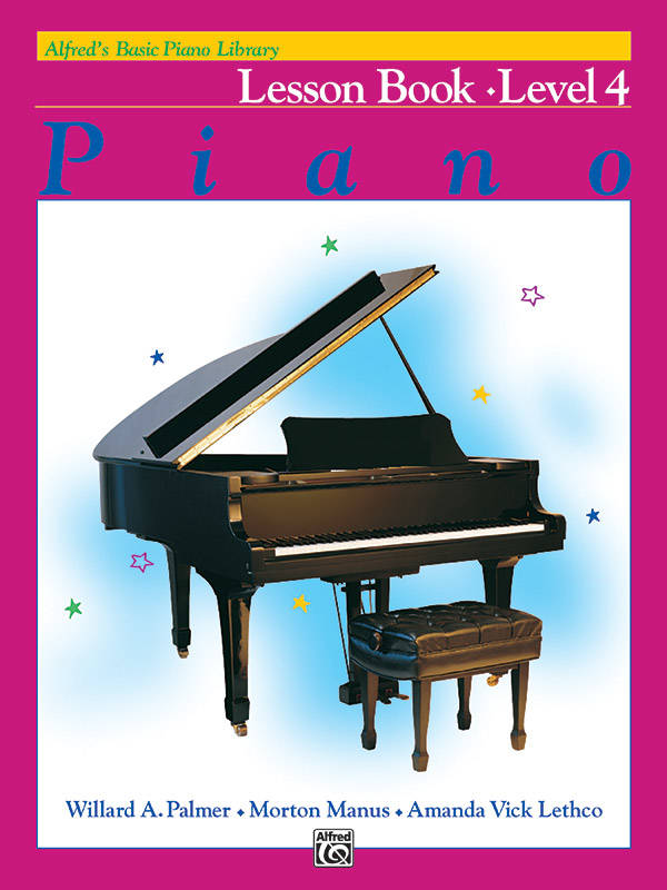 Alfred\'s Basic Piano Library: Lesson Book 4 - Palmer/Manus/Lethco - Piano - Book