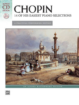 Alfred Publishing - Chopin: 14 of His Easiest Piano Selections - Biret/Lloyd-Watts - Piano - Book/CD