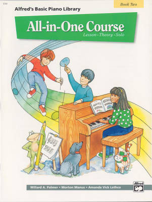 Alfred\'s Basic All-in-One Course, Book 2 Palmer/Manus/Lethco - Piano - Book